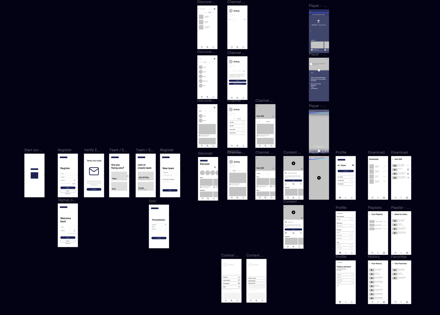 Craftguide UX Concept