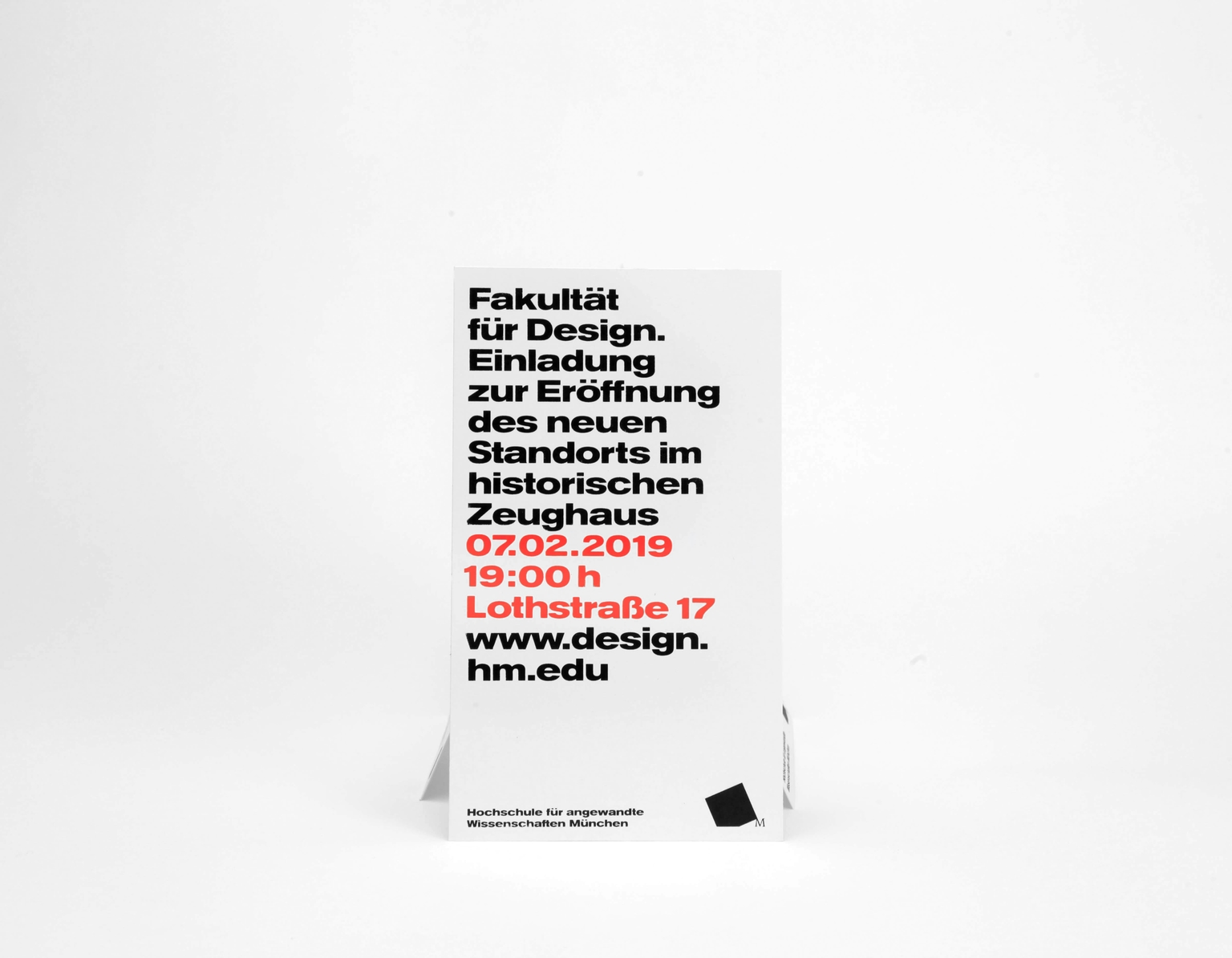 Hm Einladung Print
