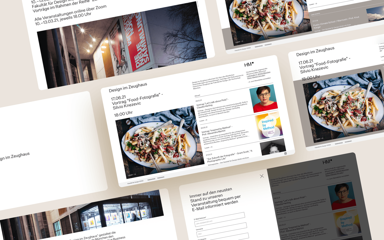 Design im Zeughaus screens